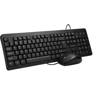 KIT TECLADO Y MOUSE CON CABLE